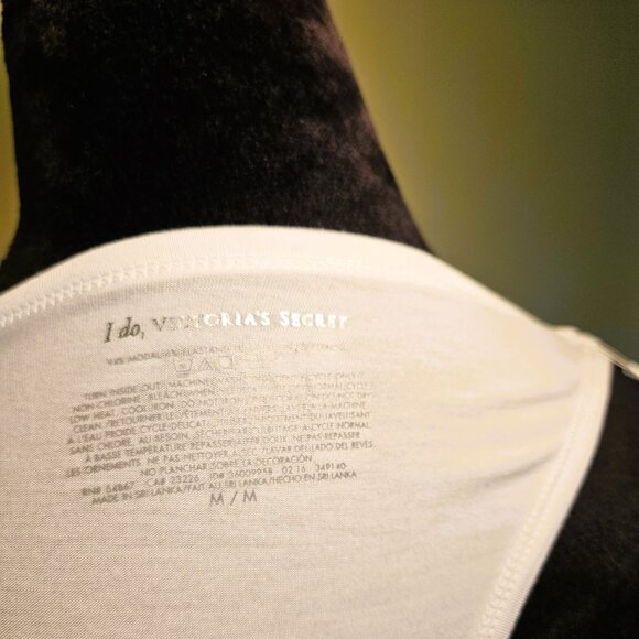 VS 2pc BETTER HALF Tank Top and Panties Set Bridal Wear/ IDO Collection NWT - Picture 6 of 7